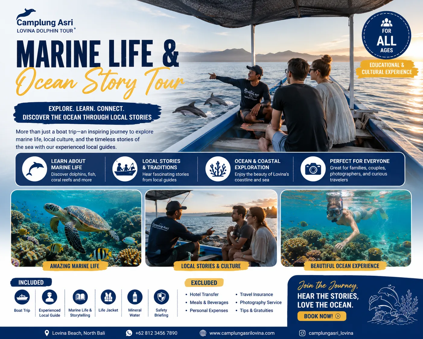 Marine Life & Ocean Story Tour
